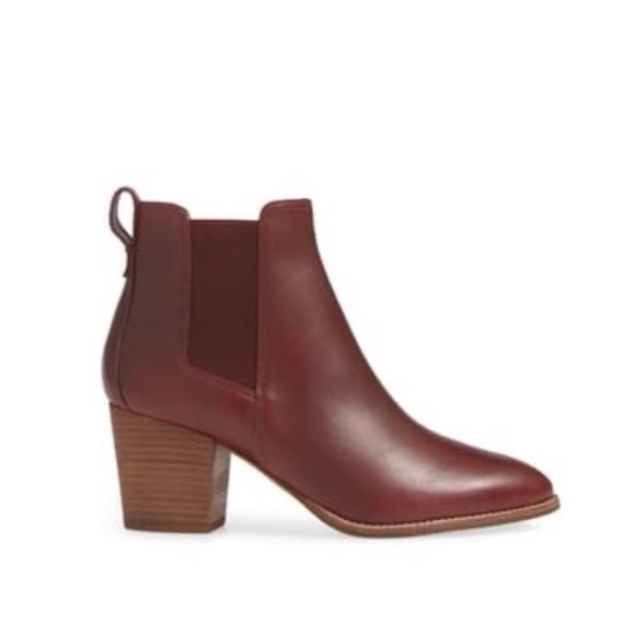 Madewell Regan Pull-On Boot - Dark Cabernet Size 9 - Picture 3 of 13